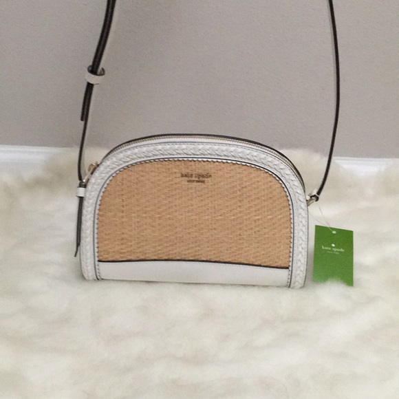 Kate Spade Riley Straw Dome Crossbody - Picture 4 of 6